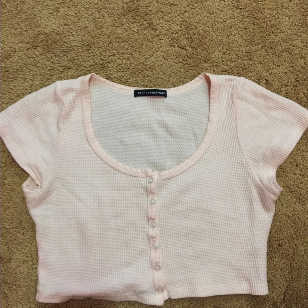 NWOT| ZELLY BUTTON UP TOP